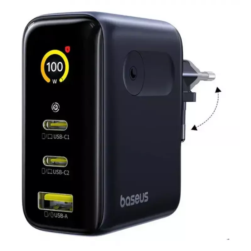 Ladegerät für Mobilgeräte Baseus E0121B00 – USB-Ladegerät für den Innenbereich für Smartphones und Tablets