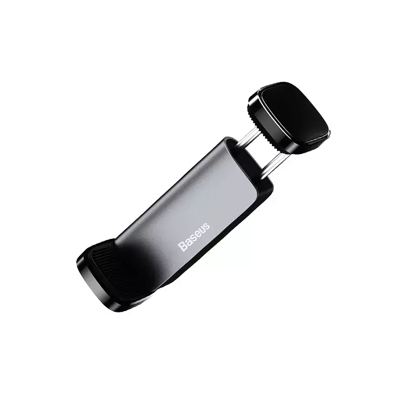 Aktive Halterung Baseus Steel Cannon Mobiltelefon Schwarz Silber