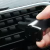 Aktive Halterung Baseus Steel Cannon Mobiltelefon Schwarz Silber