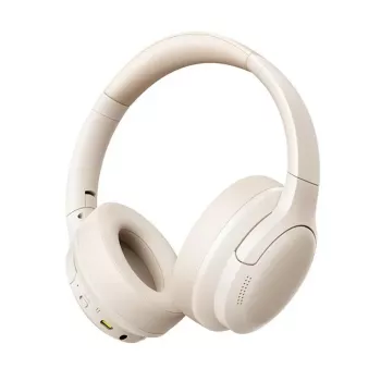 Kabellose Bluetooth 6.0 Kopfhörer Baseus Bass BH1 Lite — weiß