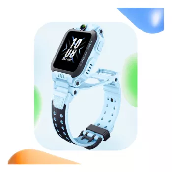 Smartwatch imoo Z7 1,3″ TFT 240×240 Touchscreen 4G WLAN GPS 740 mAh – Blau