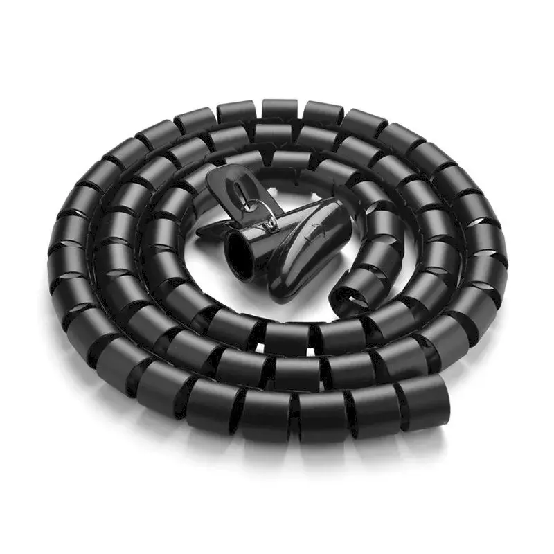 Kabelorganizer UGREEN Spiral Schwarz — Spiralkabelwicklung, 1 Stück