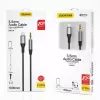 DUDAO Audiokabel Lightning - Miniklinke 3,5 mm, 1 m, grau L11PRO