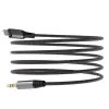 DUDAO Audiokabel Lightning - Miniklinke 3,5 mm, 1 m, grau L11PRO