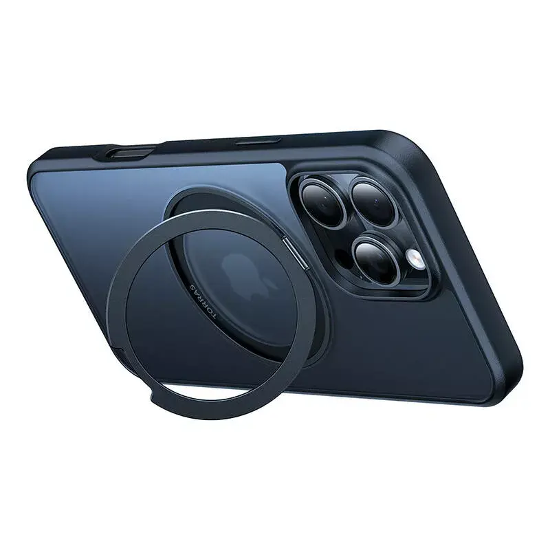 Handyhülle Torras Pro Series für iPhone 16 Pro, Schwarz, Modell X00FX1911