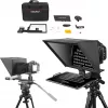 Teleprompter Desview T12 12 Zoll höhenverstellbarer leichter Teleprompter