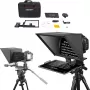 Teleprompter Desview T12 12 Zoll höhenverstellbarer leichter Teleprompter