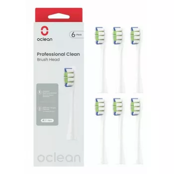 Zahnbürstenköpfe Oclean P1C1 W06 6 Stück Weiß Extrasanft