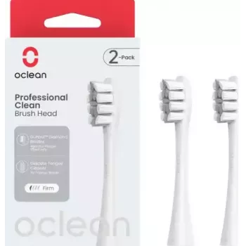 Ersatz-Zahnbürstenköpfe OCLEAN P1C10 Grau, 2 Stück