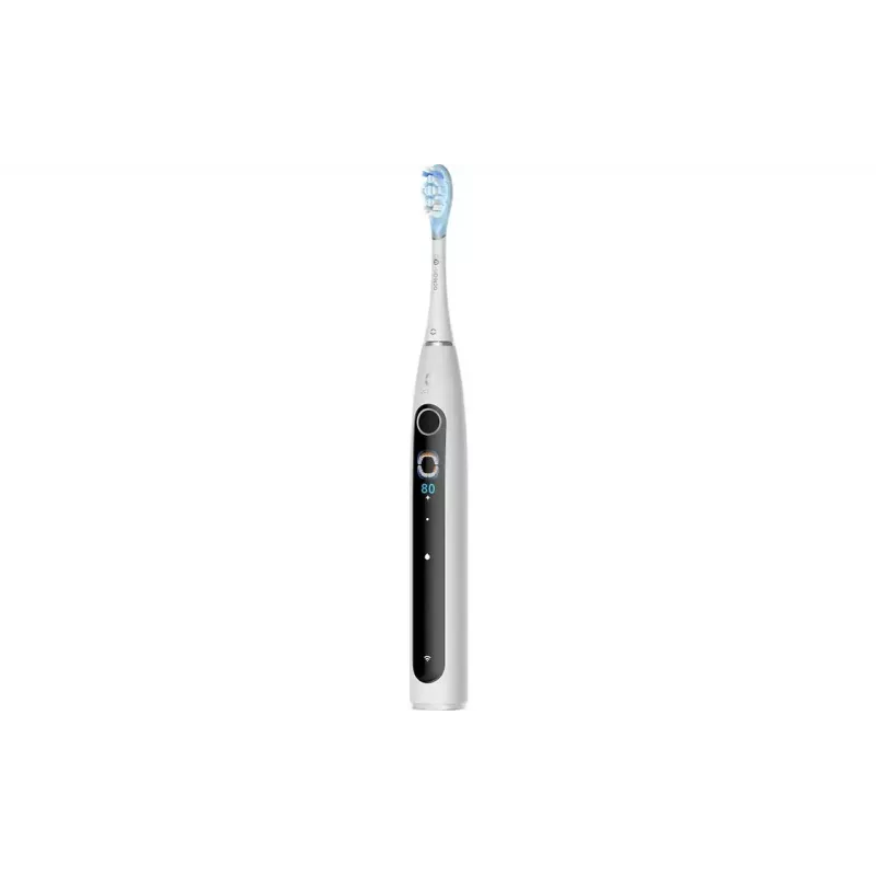 Elektrische Zahnbürste OCLEAN X Pro 20 S in Weiß mit intelligentem Drucksensor