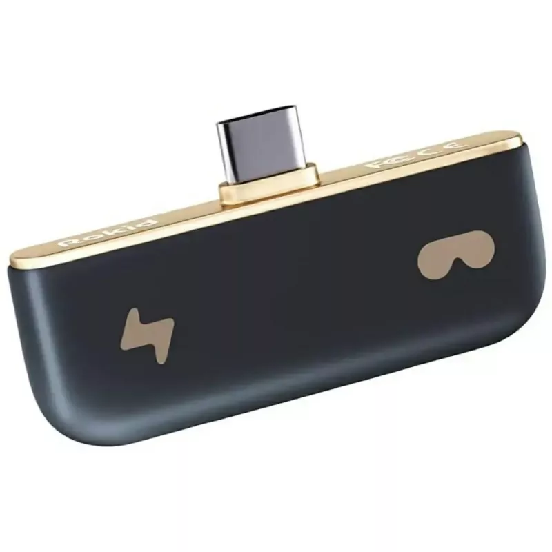 USB-C-Adapter Rokid UNB23010 – 2x USB-C-Ports, schwarz