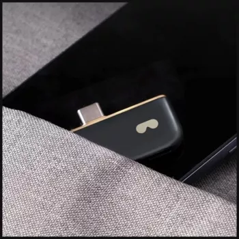 USB-C-Adapter Rokid UNB23010 – 2x USB-C-Ports, schwarz
