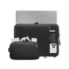 Sleeve Kit tomtoc für 16 Zoll MacBook Pro und 15,3 Zoll MacBook Air, schwarz