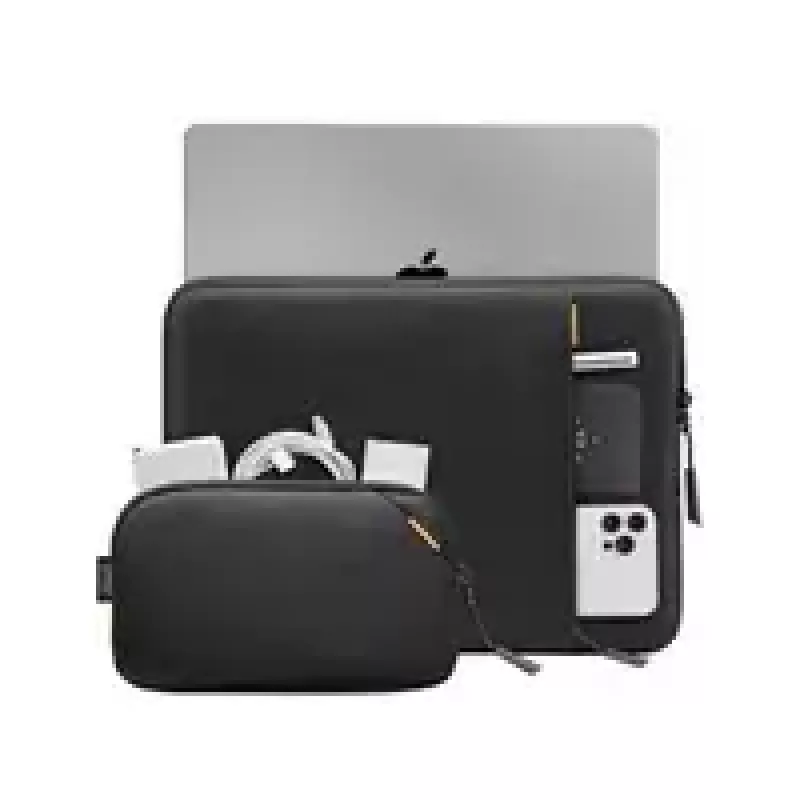 Sleeve Kit tomtoc für 16 Zoll MacBook Pro und 15,3 Zoll MacBook Air, schwarz