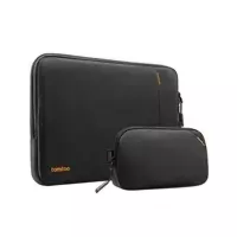 Sleeve Kit tomtoc für 16 Zoll MacBook Pro und 15,3 Zoll MacBook Air, schwarz