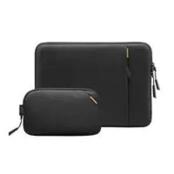 Sleeve Kit tomtoc für 16 Zoll MacBook Pro und 15,3 Zoll MacBook Air, schwarz