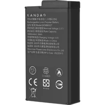 Wiederaufladbarer Akku für KanDao QooCam 3 QCMB5027 — 3600mAh