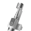 Dudao F18W Teleskop-Selfiestick mit Stativ und Fernbedienung, 110 cm, weiß