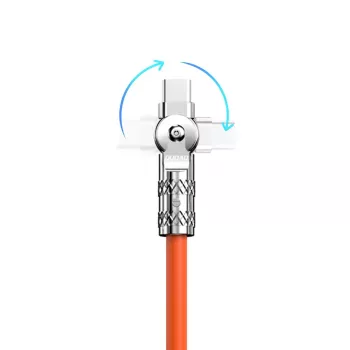 USB‑auf‑Lightning‑Kabel Dudao L24AL — 1 m, USB‑A auf Lightning, Orange