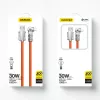USB‑auf‑Lightning‑Kabel Dudao L24AL — 1 m, USB‑A auf Lightning, Orange