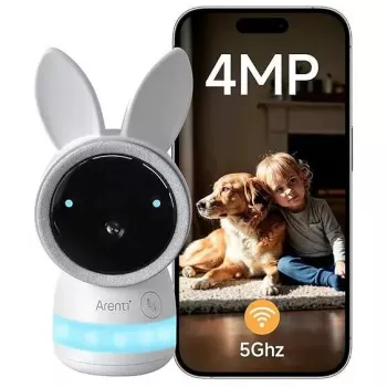 Babyphone Arenti Ainanny 4MP WiFi — 4MP Innen-Wi-Fi-Kamera für die Babyzimmerüberwachung
