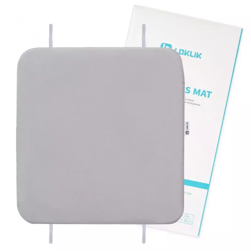 Hitzepressmatte LOKLiK SG-GJ-0057-US-L-B2B Grau 381x381 mm