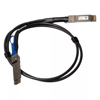 DAC-Kabel MikroTik DDQ+DA0001 1 m QSFP-DD Schwarz