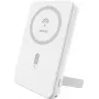Tragbare Powerbank Dudao K14S+ 10000 mAh 20W mit USB-A, USB-C und MagSafe, weiß