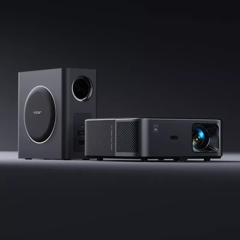 Projektor Yaber K2s Pro 800 ANSI Lumen LCD 1080p Grau