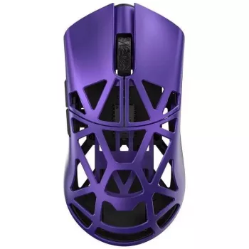 WLMaus Beast X Mini Pro Solid Sides Gaming-Maus mit optischen Omron-Schaltern, lila