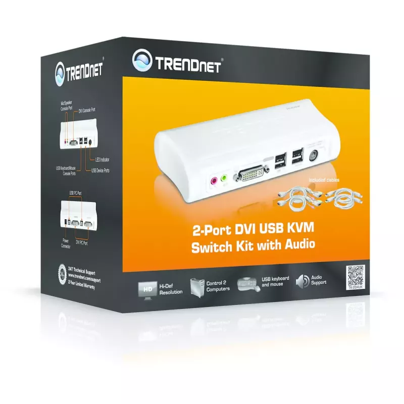 KVM-Switch Trendnet TK-204UK