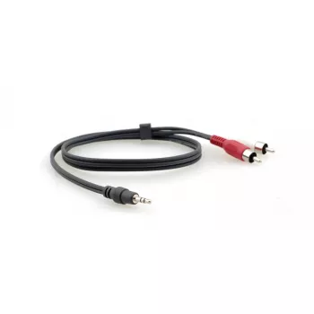 Audiokabel Kramer Electronics C-A35M/2RAM-10 3 m 3,5 mm 2xRCA Schwarz