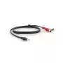 Audiokabel Kramer Electronics C-A35M/2RAM-15 4,6 m 3,5 mm 2x RCA Schwarz