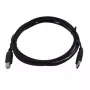 USB-Kabel Kramer Electronics 3m USB 2.0 USB A USB B Schwarz