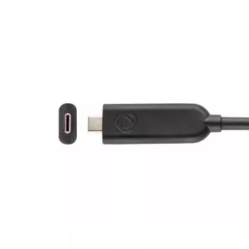 USB-Kabel Kramer Electronics CLS-AOCU32/FF-25 USB 3.2 Gen 2 7,6 m USB C Schwarz