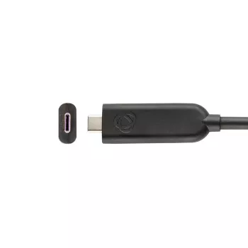 USB-C-auf-USB-C-Kabel Kramer Electronics CLS-AOCU32/FF-35 USB 3.2 Gen 2 10 Gbit/s 10,7 m Schwarz