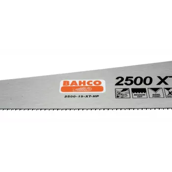 Rückensäge Bahco 2500-19-XT-HP 47,5 cm Schwarz Orange Edelstahl