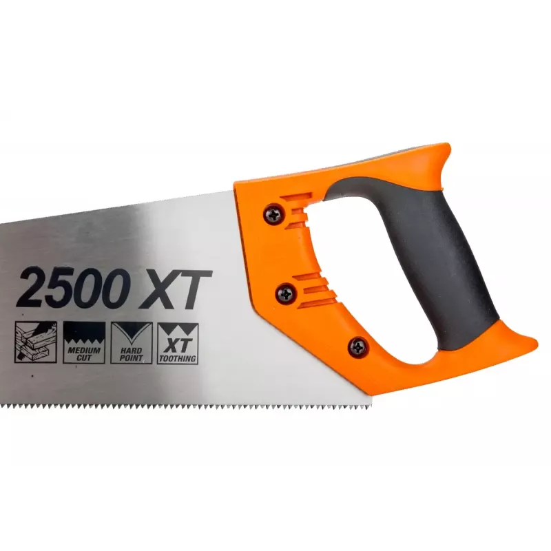 Rückensäge Bahco 2500-19-XT-HP 47,5 cm Schwarz Orange Edelstahl