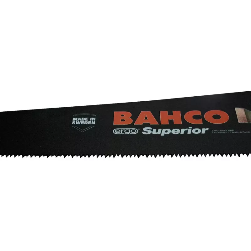 Rückensäge Bahco 2700-24-XT7-HP 60 cm Schwarz Orange