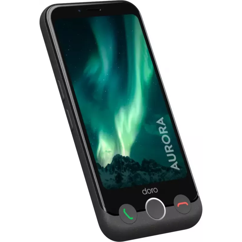 Smartphone Doro Aurora 11 4.5 Zoll Dual SIM Android 14 4 GB 64 GB 3000 mAh Graphit