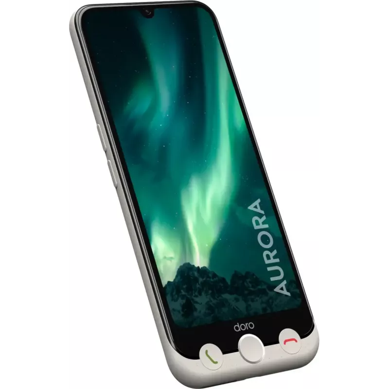 Smartphone Doro Aurora A31 6,1 Zoll Dual SIM Android 14 6GB RAM 128GB Graphitgrau