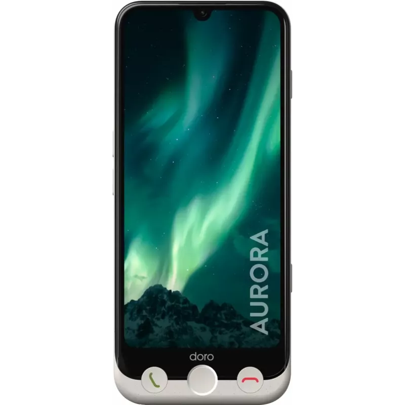 Smartphone Doro Aurora A31 6,1 Zoll Dual SIM Android 14 6GB RAM 128GB Graphitgrau