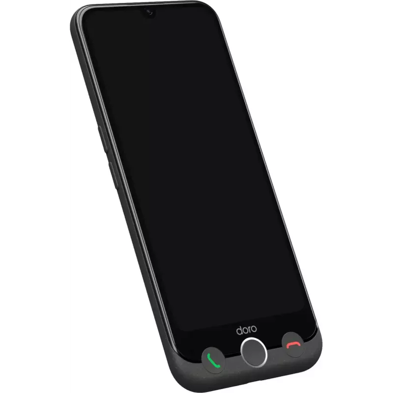 Smartphone Doro Aurora A31 6,1 Zoll Dual SIM Android 14 6GB RAM 128GB Graphitgrau