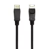 DisplayPort-Kabel DELTACO DP-1020D-FLEX 2 m, DisplayPort auf DisplayPort, Stecker–Stecker, Schwarz