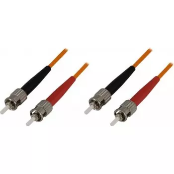 Lichtwellenleiterkabel DELTACO FB-35, OM1 62,5 µm, 5 m, 2×ST Vollduplex