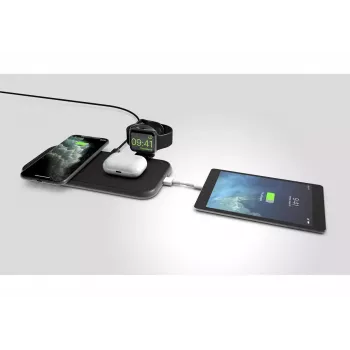 Ladegerät ZENS ZEDC14B Mobilgerät Headset Smartphone Smartwatch Tablet Schwarz