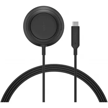Kabelloses Ladepad Belkin UltraCharge 25W Qi2 mit integriertem Ständer, Weiß
