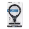 Handlupe Carson LumiCraft 2x, LED, batteriebetrieben, schwarz, 135×23×226 mm
