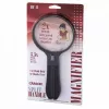 Lupe Carson Split Handle HF-11 — 3,5-fache Handlupe, schwarz/transparent, AAA-Batterie