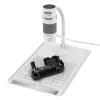 Digitales Mikroskop Carson EFLEX 300x, 75–300× Vergrößerung, 1600×1200 Kamera, grau/weiß